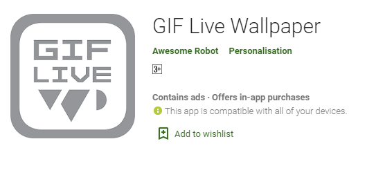 GIF Live Wallpaper